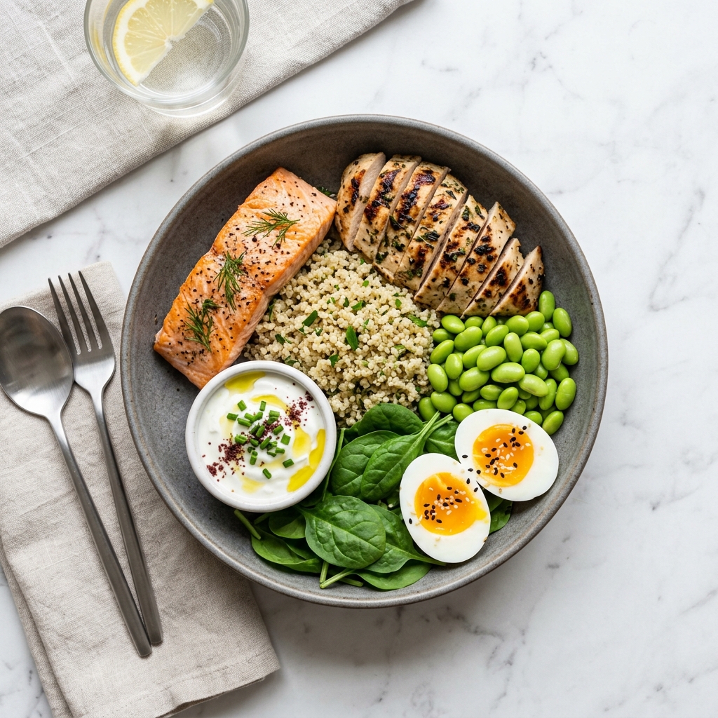 High Protein Meal Prep Bowl